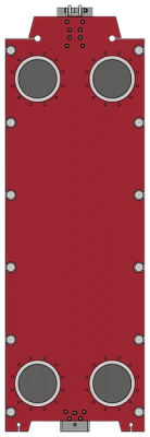 Теплообменник пластинчатый разборный РоСВЕП GLD-205 / GLP-205