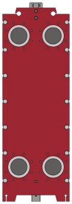 Пластинчатый теплообменник для бассейна РоСВЕП GCD-054 / GCP-054